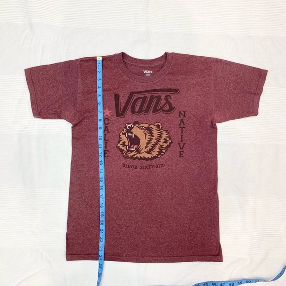 Vans Mens T-Shirt California Native Logo Crew Neck - Picture 4 of 8